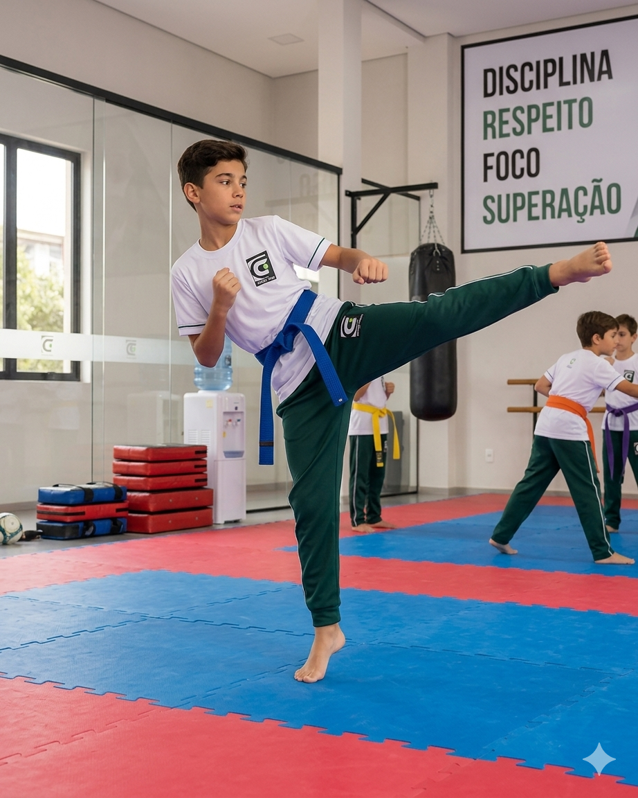 Taekwondo no Colégio CEAPI